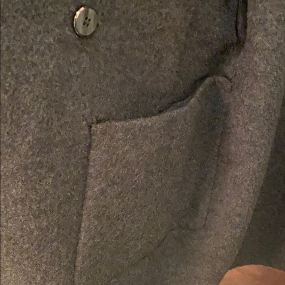 Meghan Markle’s favorite winter coat reversible Black wool gray wool classic - Picture 15 of 17